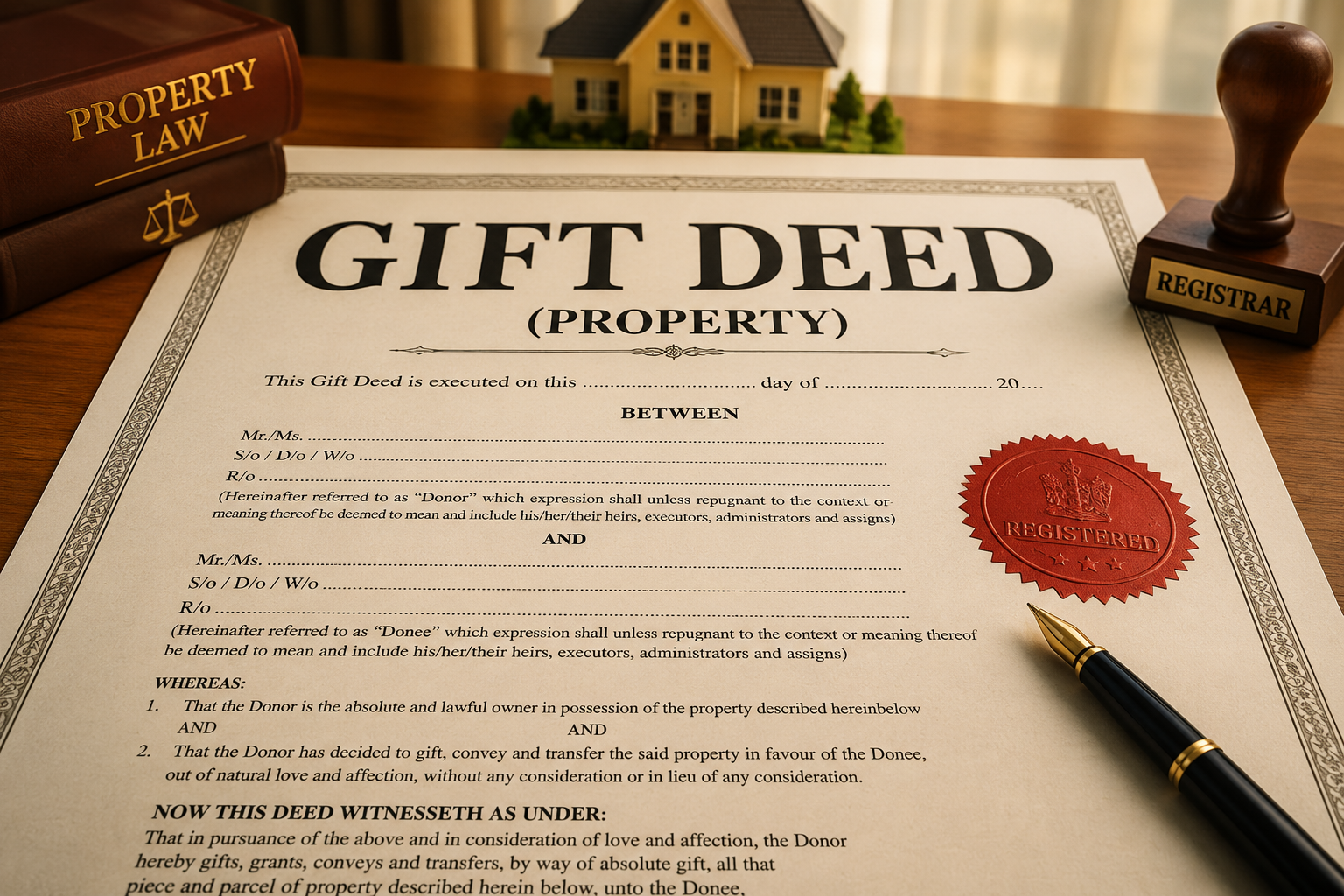 gift deed kya hota h.