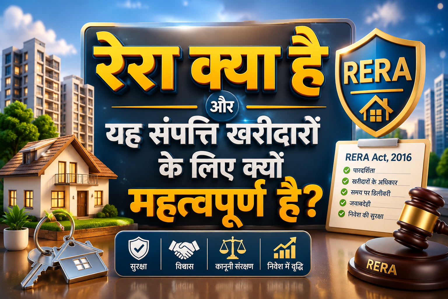 रेरा कानून: हर संपत्ति खरीदार को क्यों जानना चाहिए?