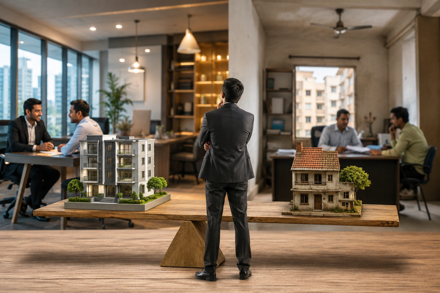 delar and broker mein difference